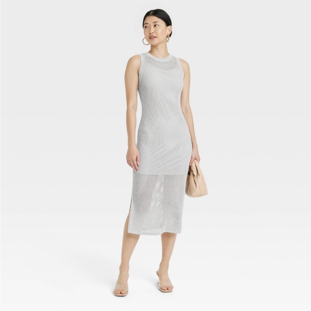 Target Gray Midi Dress